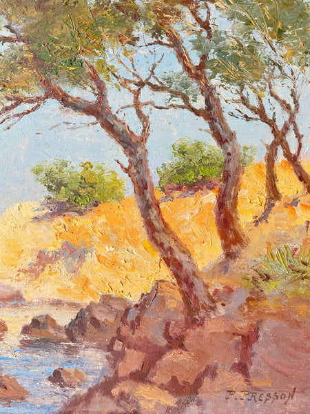 Tableau Riviera 1950 Pol Presson