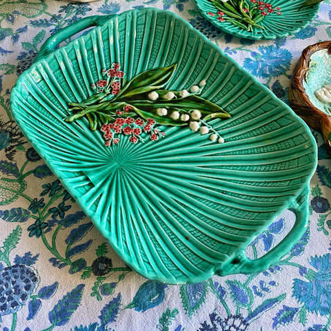 Plat barbotine muguet