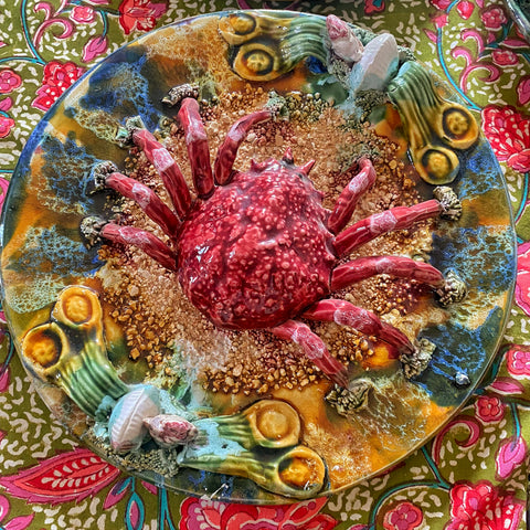 Assiette araignée de mer