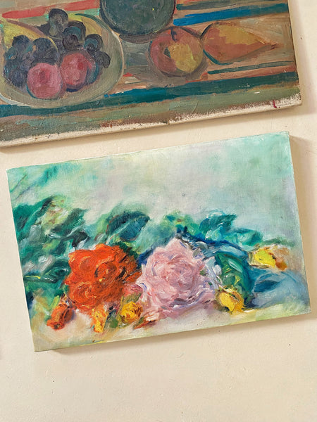 Huile sur toile