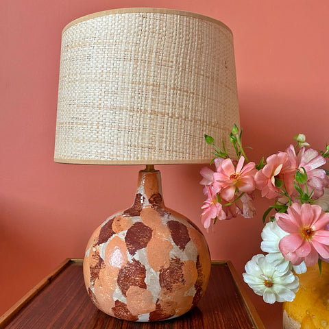 Lampe céramique 1970