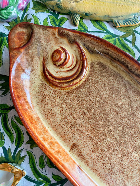 Plat poisson vintage