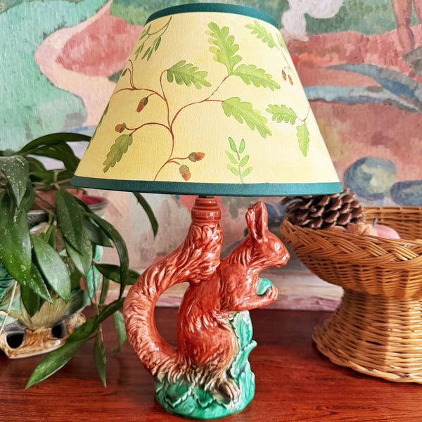 Lampe barbotine écureuil