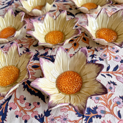 Coupelle fleur vintage