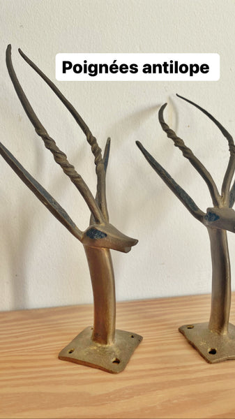 Paire d’Antilopes murales
