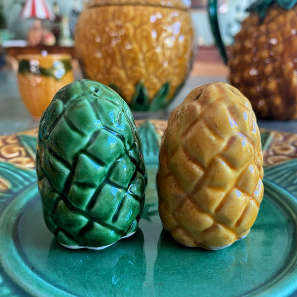 Salière poivrière ananas