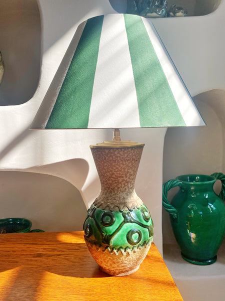 Lampe céramique vintage