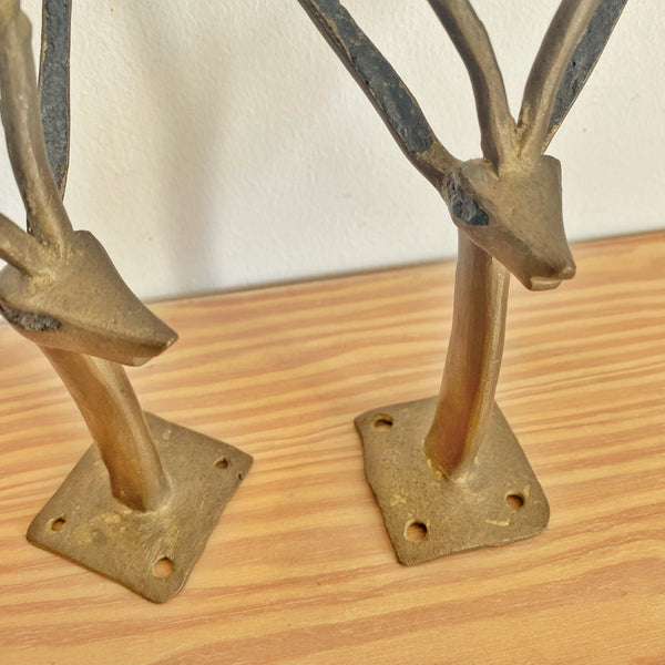 Paire d’Antilopes murales