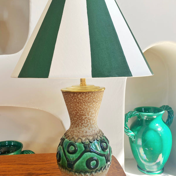 Lampe céramique vintage