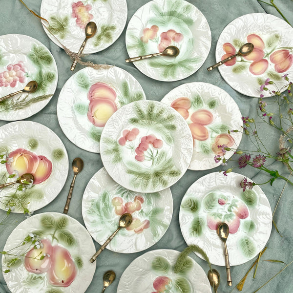 Lot de 12 assiettes Salins
