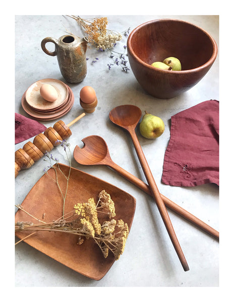 Assiette/plat en bois