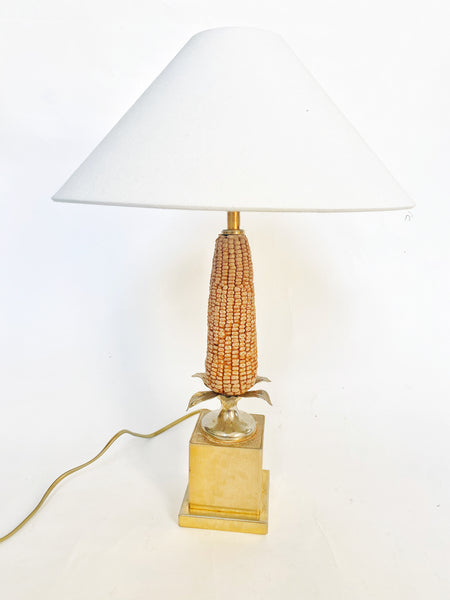 Lampe épi de maïs 1970