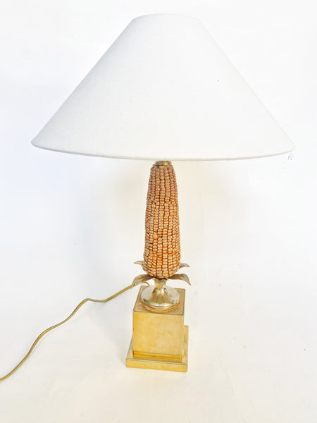 Lampe épi de maïs 1970