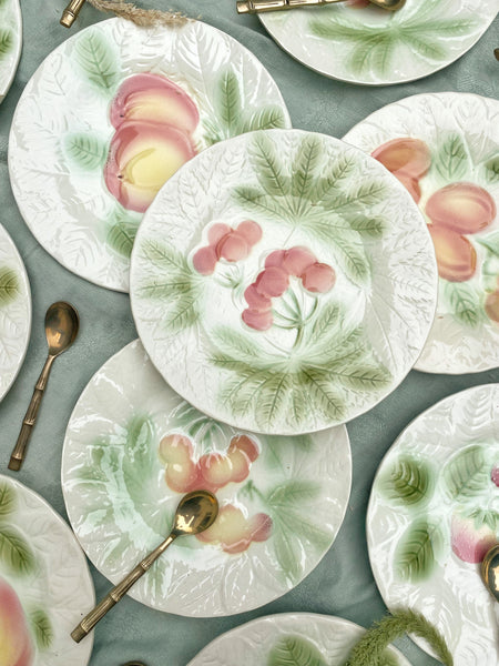 Lot de 12 assiettes Salins
