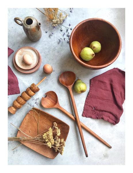 Assiette/plat en bois